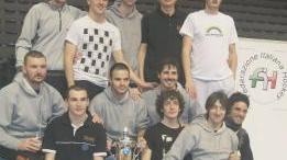 La squadra di hockey promossa in serie A indoor