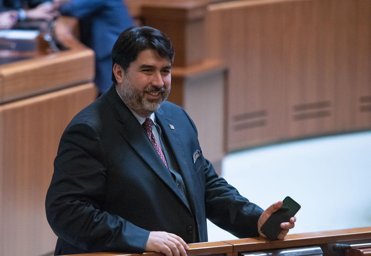 Il governatore Christian Solinas