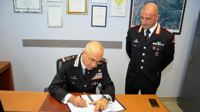 Comandante carabinieri in visita Torino