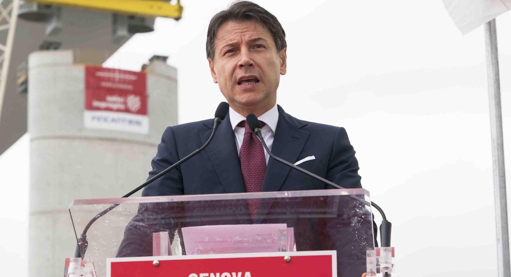 Il premier Giuseppe Conte