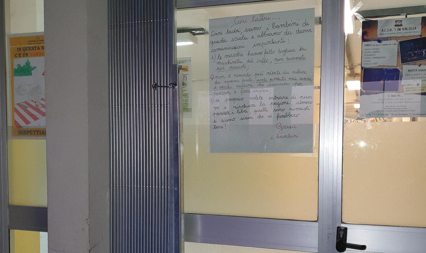 Ladri nella scuola di via Baldedda: terzo raid in dieci giorni