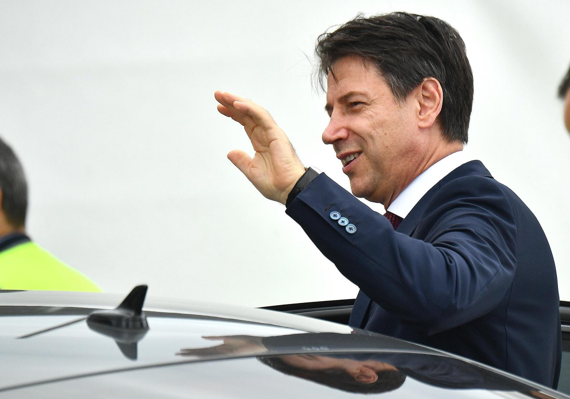 Il presidente del Consiglio Giuseppe Conte