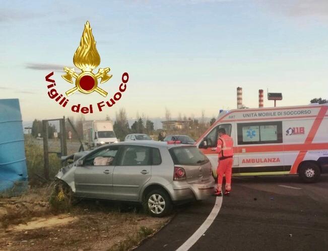 Scontro fra auto a Macchiareddu, cinque persone ferite