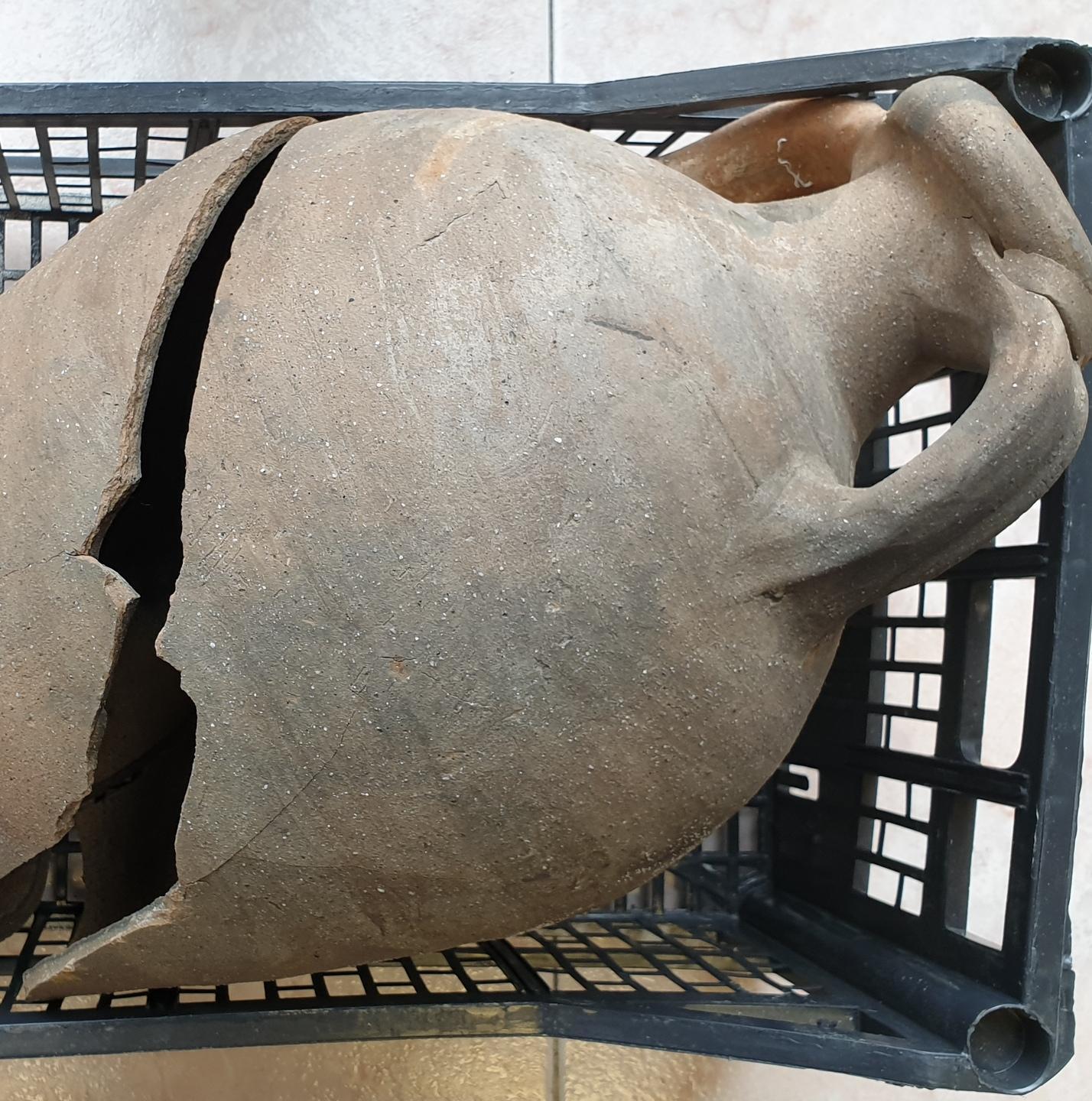 Anfora romana trovata nel mare di Alghero 