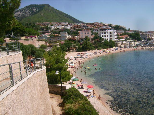 Una veduta di Cala Gonone