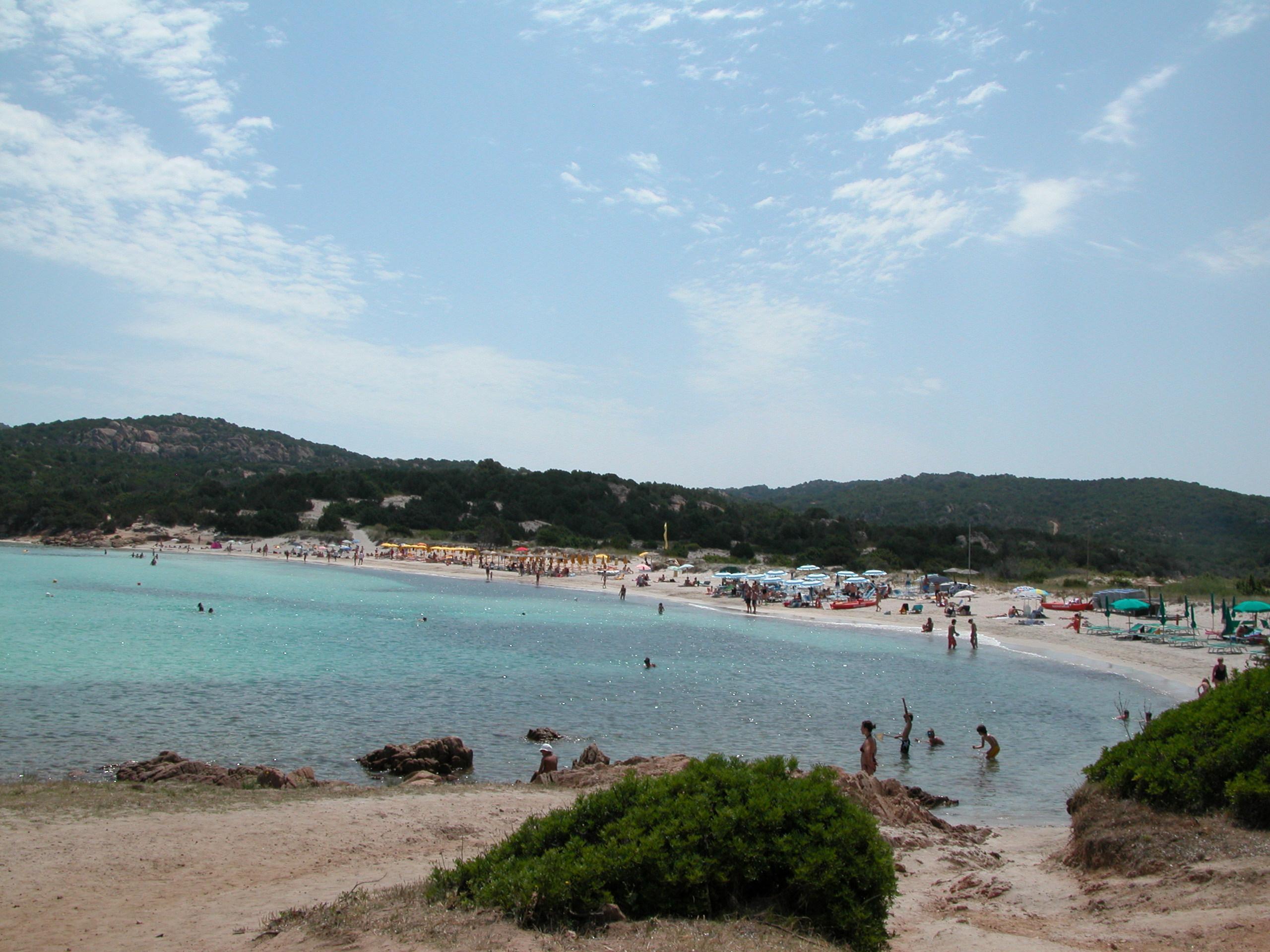 La spiaggia del Grande Pevero
