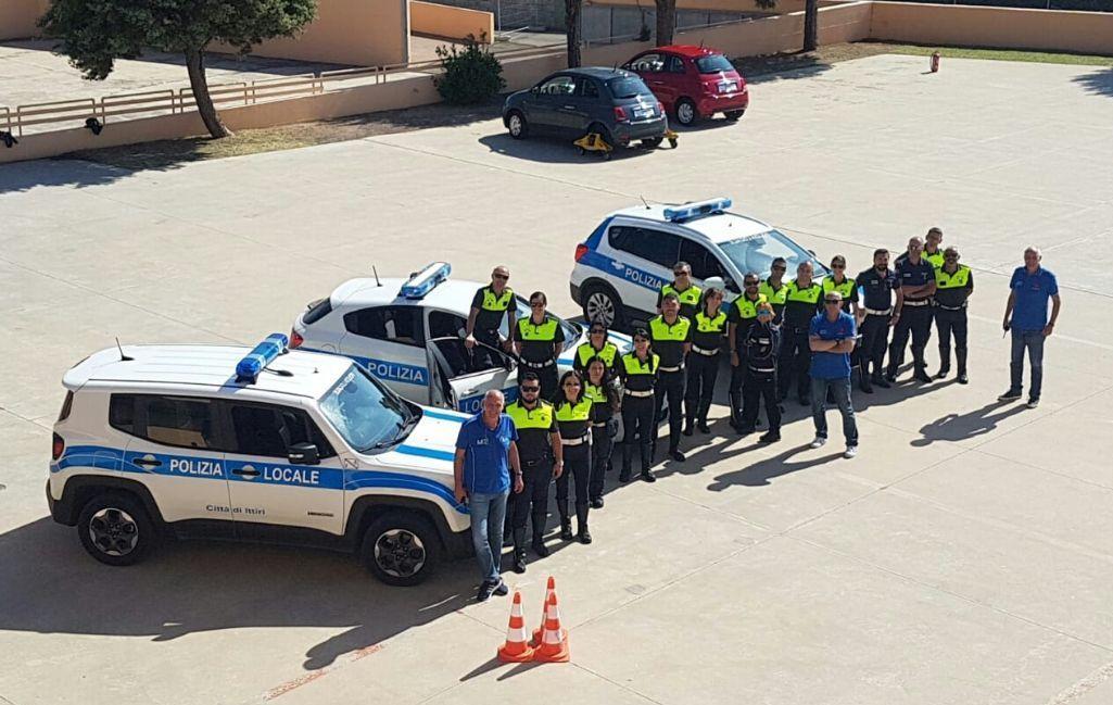 Prove di patente di servizio: 20 vigili urbani all’autodromo 