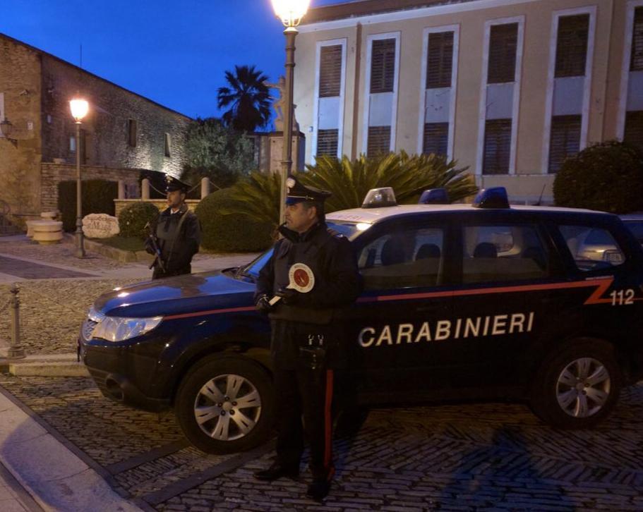 La stazione dei carabinieri di Villanovafranca