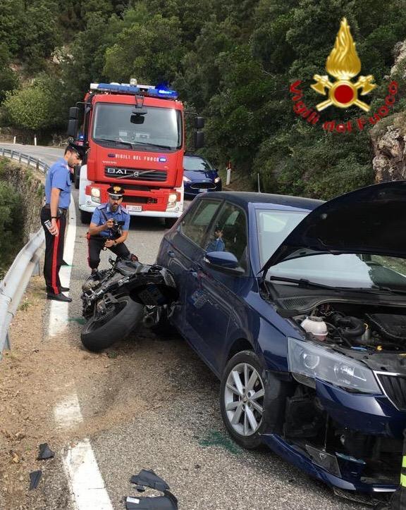 L'incidente vicino a  Genna Silana