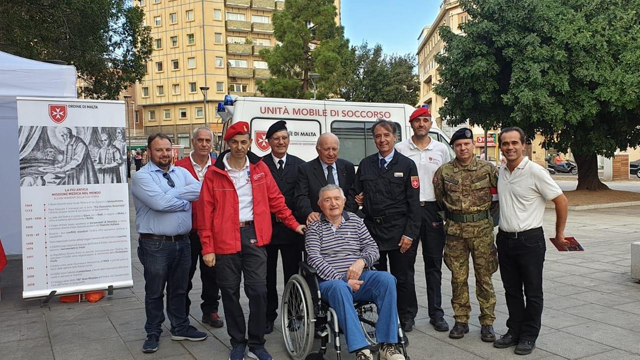 Cavalieri di Malta, in piazza Garibaldi per raccontare una storia millenaria