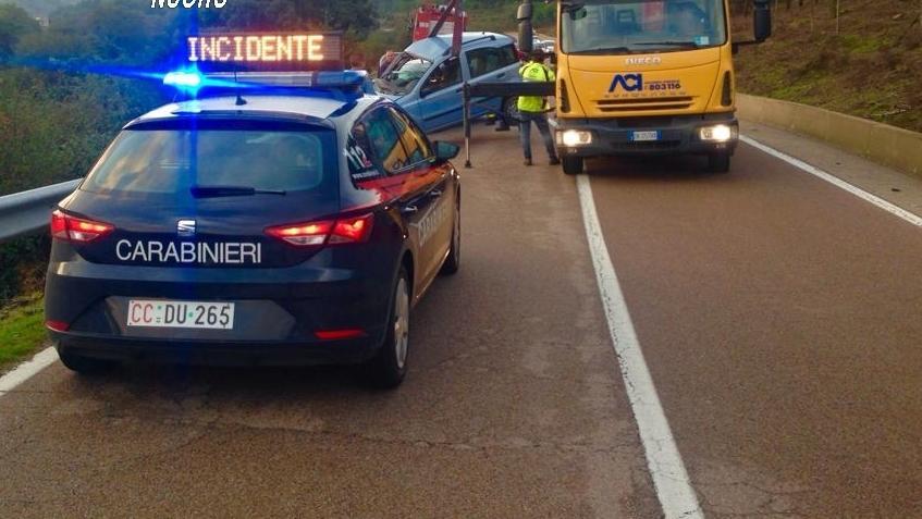 Nel Nuorese 70 incidenti stradali in 10 giorni, i carabinieri: è allarme 