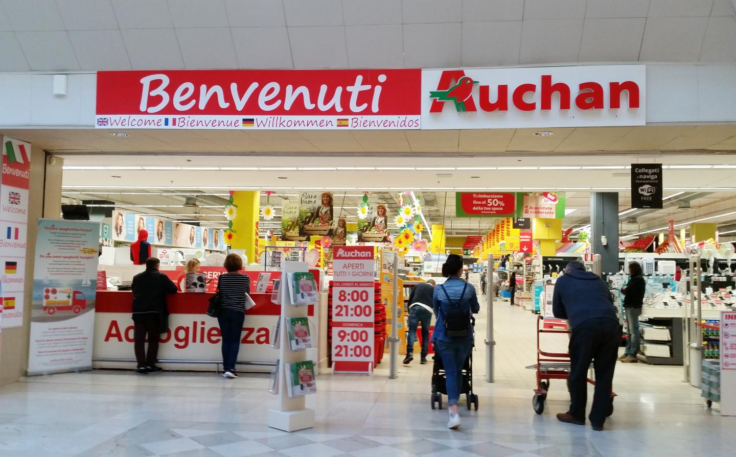 Vendita Auchan-Conad, a rischio 150 lavoratori 
