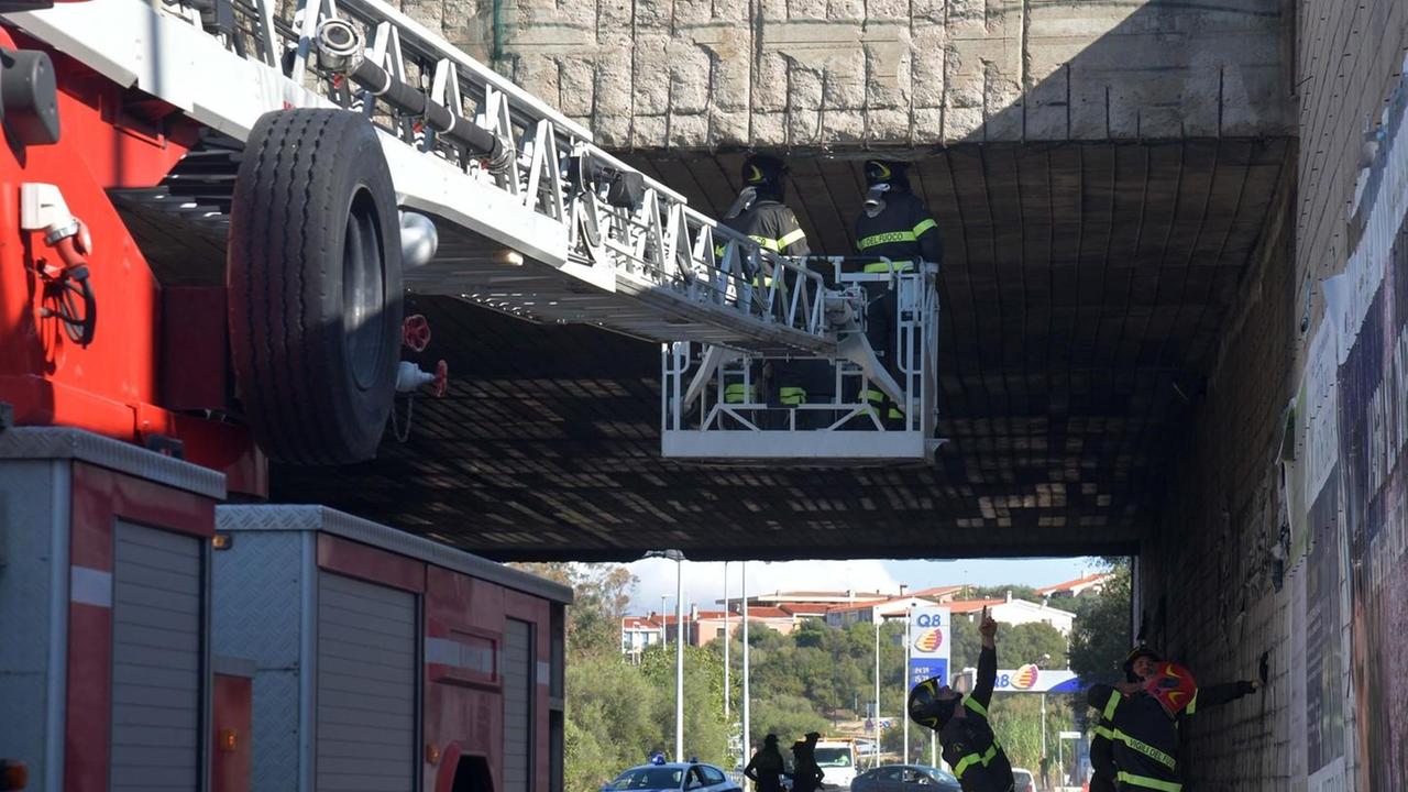Cavalcavia a rischio, a Olbia chiuso un tratto di strada