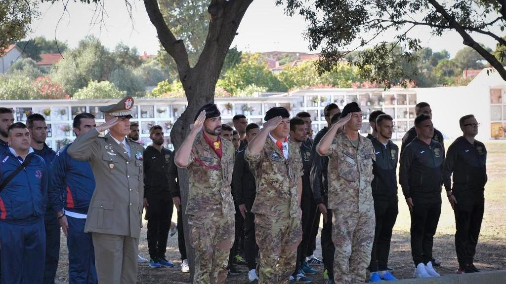 Il 152 Reggimento Fanteria Sassari vince il " Memorial di calcio Silvio Olla"