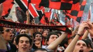 I tifosi in festa per la promozione (Vip)