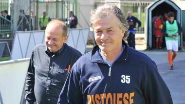Brunero Bianconi, allenatore della Pistoiese
