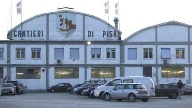La sede dei Cantieri di Pisa