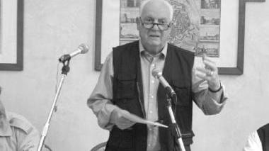 Mauro Nocchi mentre interviene in un convegno