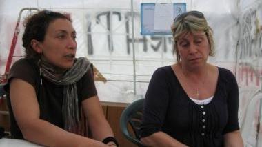 Sopra da sinistra Claudia Cerase e Serenella Ceccarini