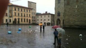 Sporcizia dopo il mercato