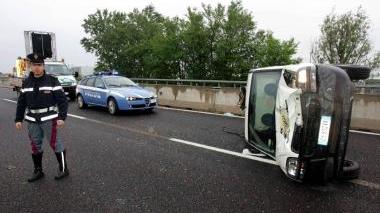 L’auto sulla quale viaggiava la giovane donna empolese