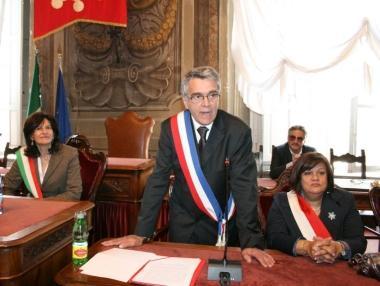 Ricevuta delegazione di S. Tropez
