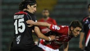 <b>DUELLO.</b> Melucci contro Colacone