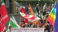 Uno scorcio del corteo