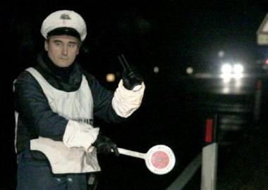 Lautomobilista &egrave; stato fermato dai carabinieri 