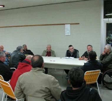 Lassemblea pubblica che si &egrave; svolta a Stagno 