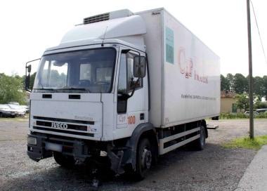 Il camion condotto dal 63enne pistoiese 