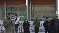 Una protesta al centro commerciale
