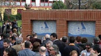 Il fontanello il giorno dell’apertura