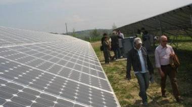 Un parco fotovoltaico attivo nella nostra zona