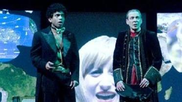 <b>SUL PALCO. </b>Un momento dello spettacolo
