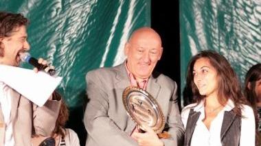 <b>SUL PALCO </b>I vincitori della paaata edizione del concorso