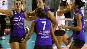 La Gabbaplast festeggia dopo un punto