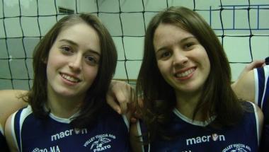 Letizia Bresci e Sara Menchetti del Volley Viaccia 
