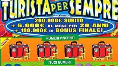 Beffa il paese fingendo la vincita