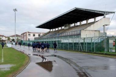Lo stadio comunale di Castelfiorentino    