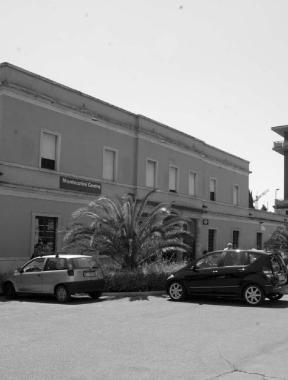La stazione succursale dove sorger&agrave; la sede della Forestale  