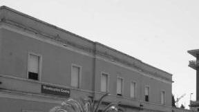 La stazione succursale dove sorgerà la sede della Forestale