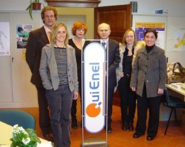 <b>ENEL.</b> Uno dei nuovi sportelli 