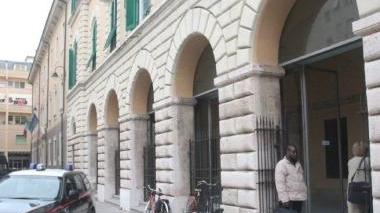 L’ingresso del tribunale di Livorno