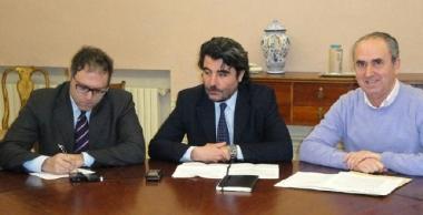 Rovai (a destra) con Baccelli e Le Donne 