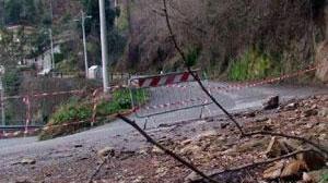 Famiglie evacuate a Casette per colpa di una nuova frana