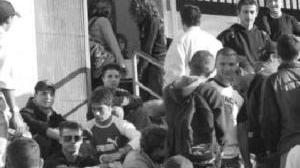 Studenti all’ingresso di scuola