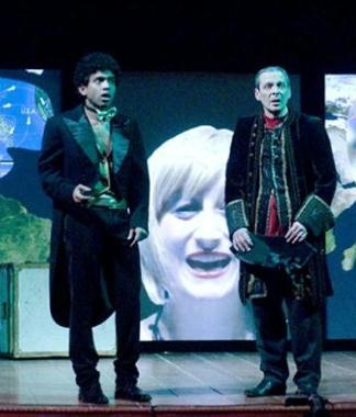 Una scena dello spettacolo Circo Gulliver   