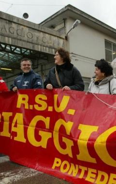 Manifestazione di operai 