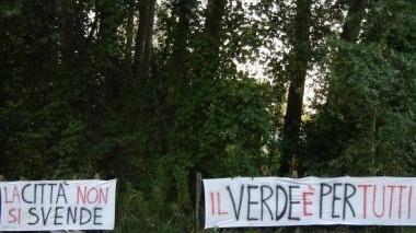 Una protesta contro il cemento a S. Anna